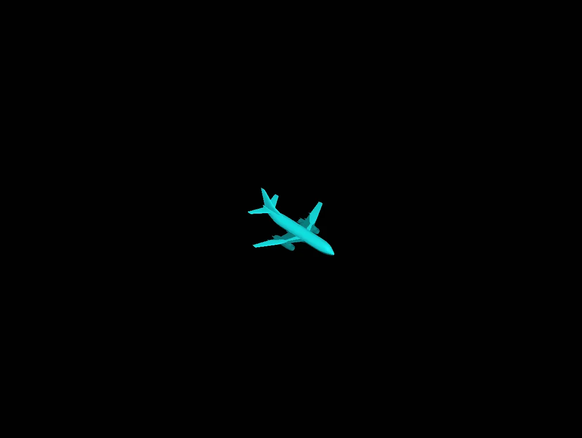 Shows the airplane platform type icon.